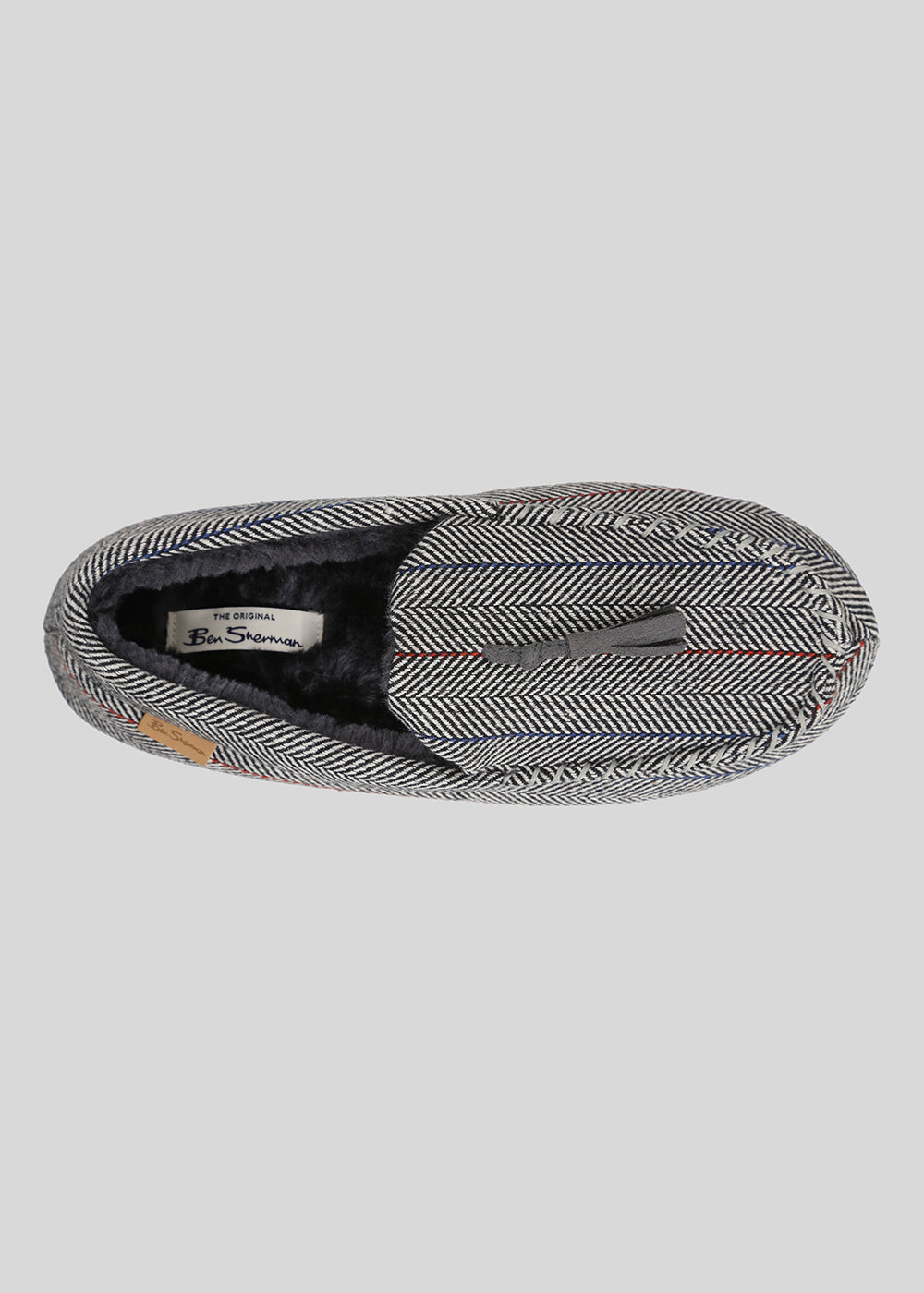 Slipper Ben Sherman Cliveden House Moccasin Grise | OIJ-05951715